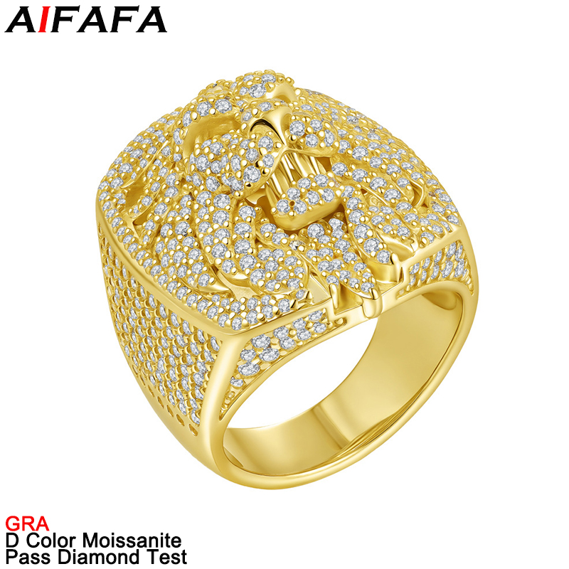 Wedding Zone - D Color Full Moissanite Diamond Rings