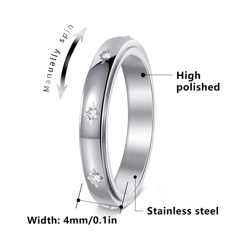 Letdiffery Fashion Rotatable Z - Wedding Zone recension och pris