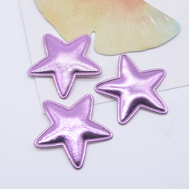 50Pcs 40mm Leather Star Appliq - Wedding Superstar recension och pris
