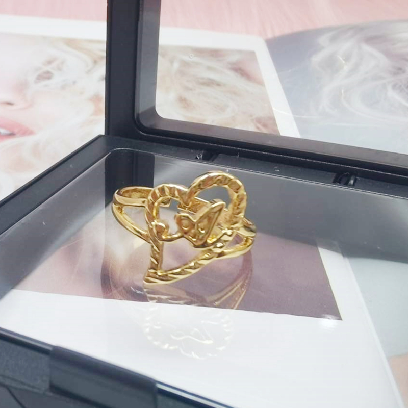 Duoying Custom Initial Rings P - Wedding Zone recension och pris