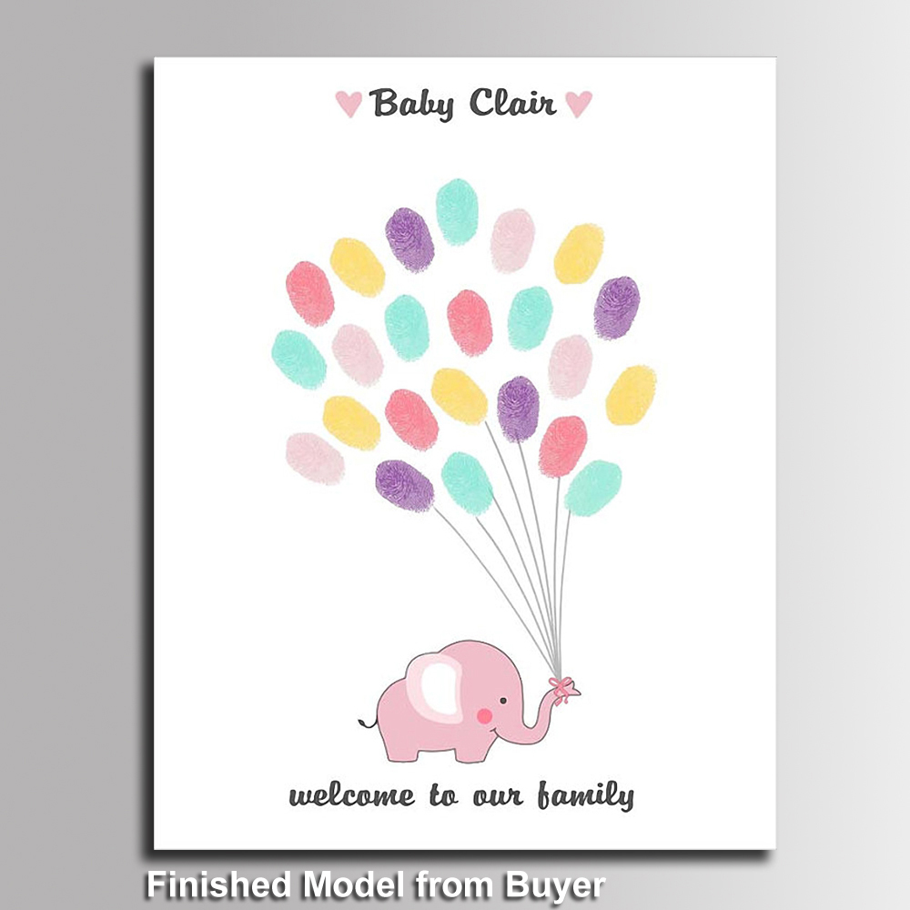 Personalized Signature Fingerp - Personalized Guest Book recension och pris
