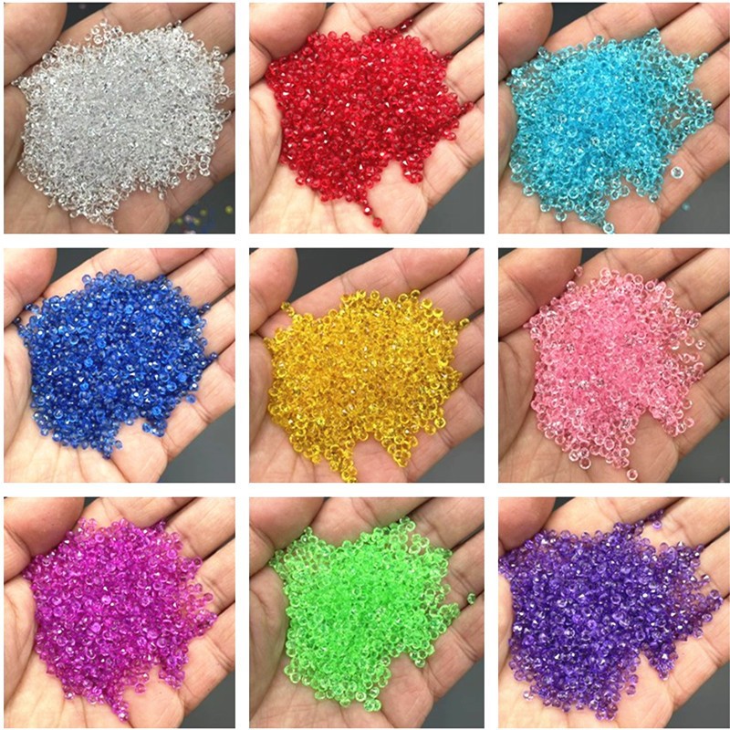 3000pcs Mini Crystal Faux Diam - Wedding Supply Decor recension och pris