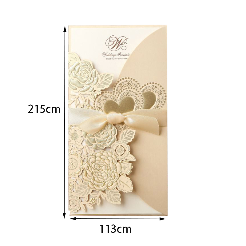 5/10Pcs Laser Cut Wedding Invi - Wedding Supply Business recension och pris