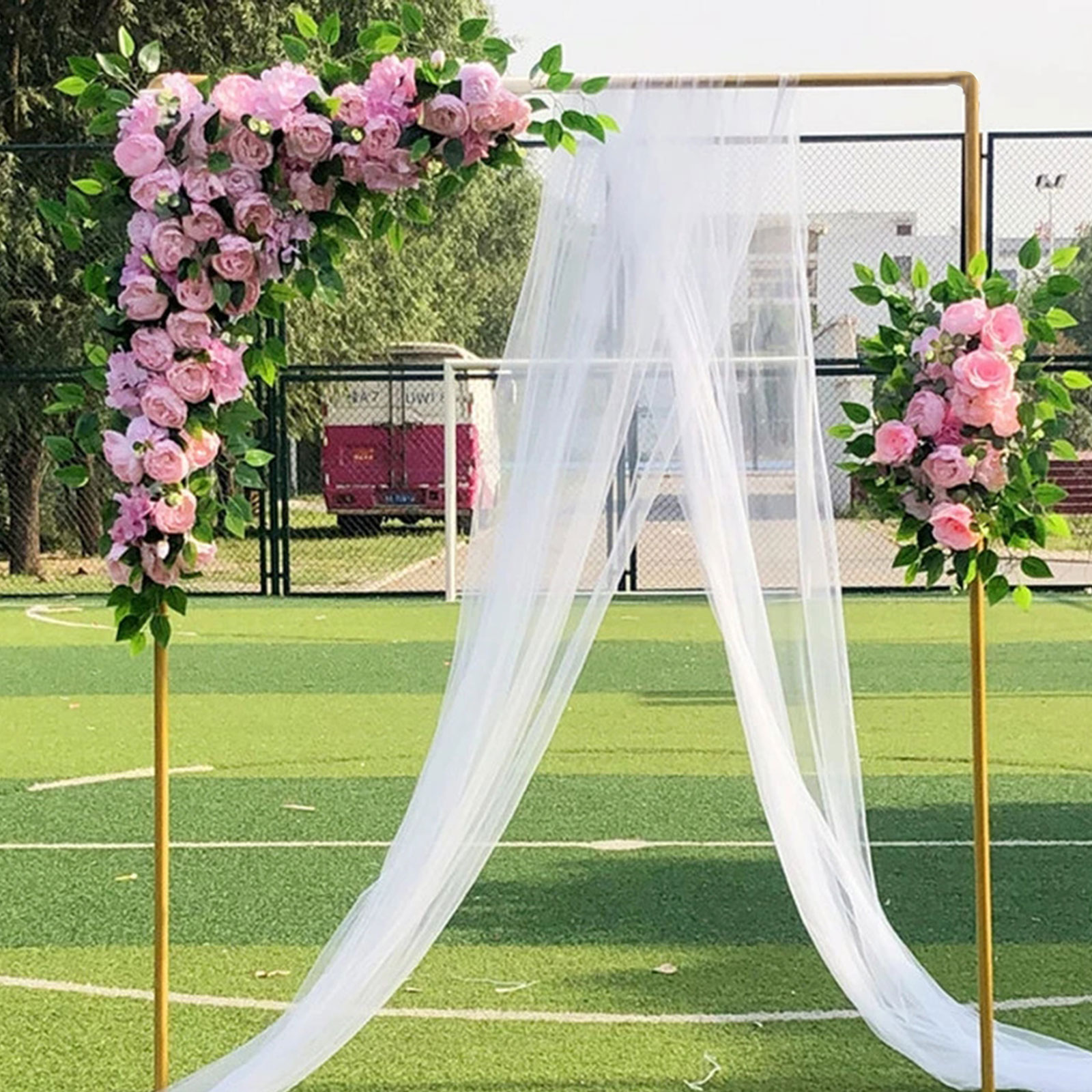 2.1x2m / 79x83inch Gold Weddin - Wedding Balloon Arch recension och pris