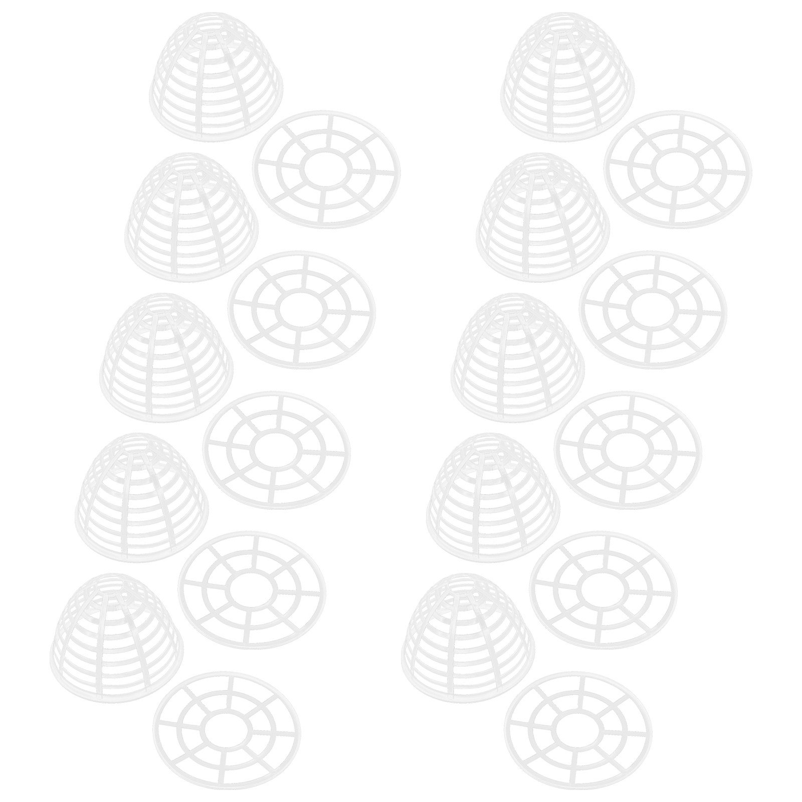 10Pcs Miniature Petticoat Dome - Wedding Support recension och pris