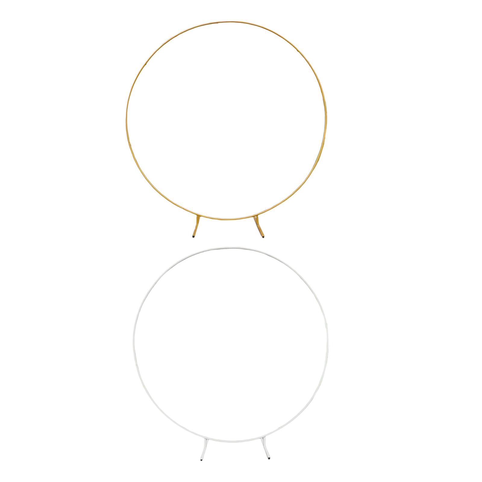 Galvanized Circle Wedding Arch - Wedding Balloon Arch recension och pris