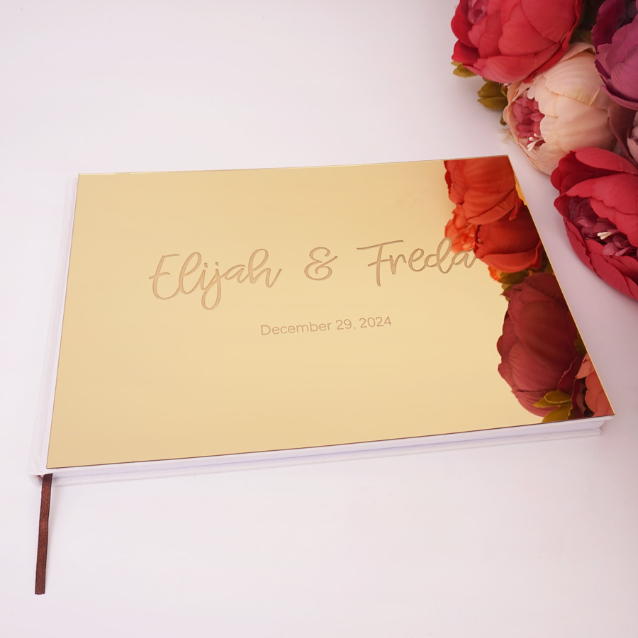 25*18 CM Personalized Guest Bo - Personalized Guest Book recension och pris