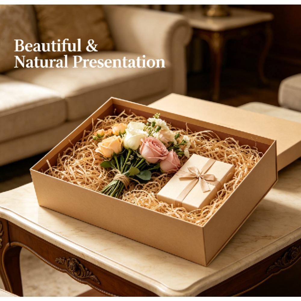 Natural Vintage Raffia Shred F - Wedding Supply Decor recension och pris