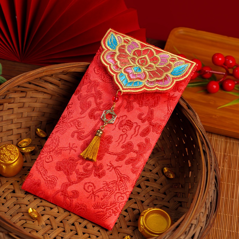 1Pcs Traditional Chinese Embro - Wedding Envelopes recension och pris