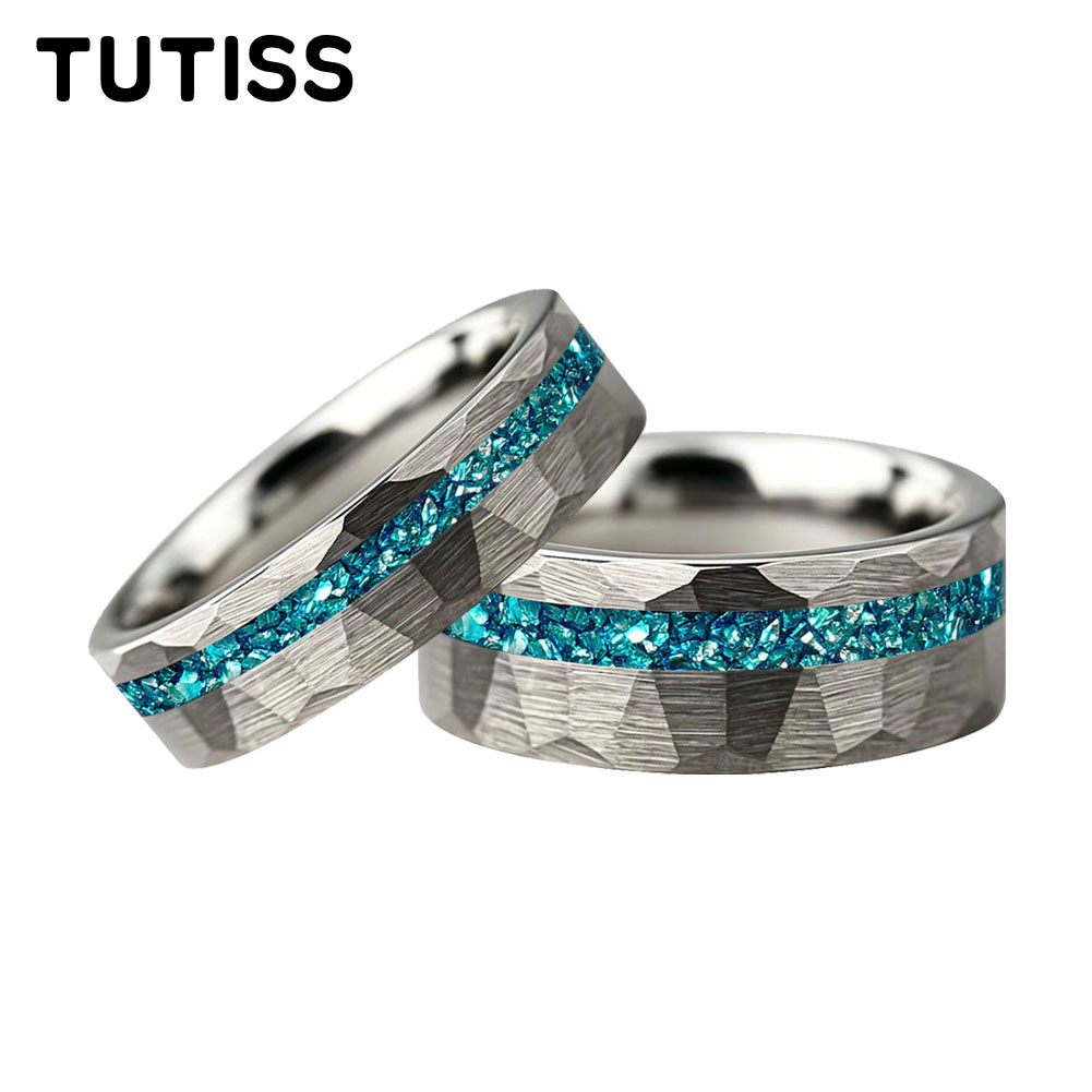 TUTISS 6/8mm Hammered Offset G - Wedding Zone recension och pris