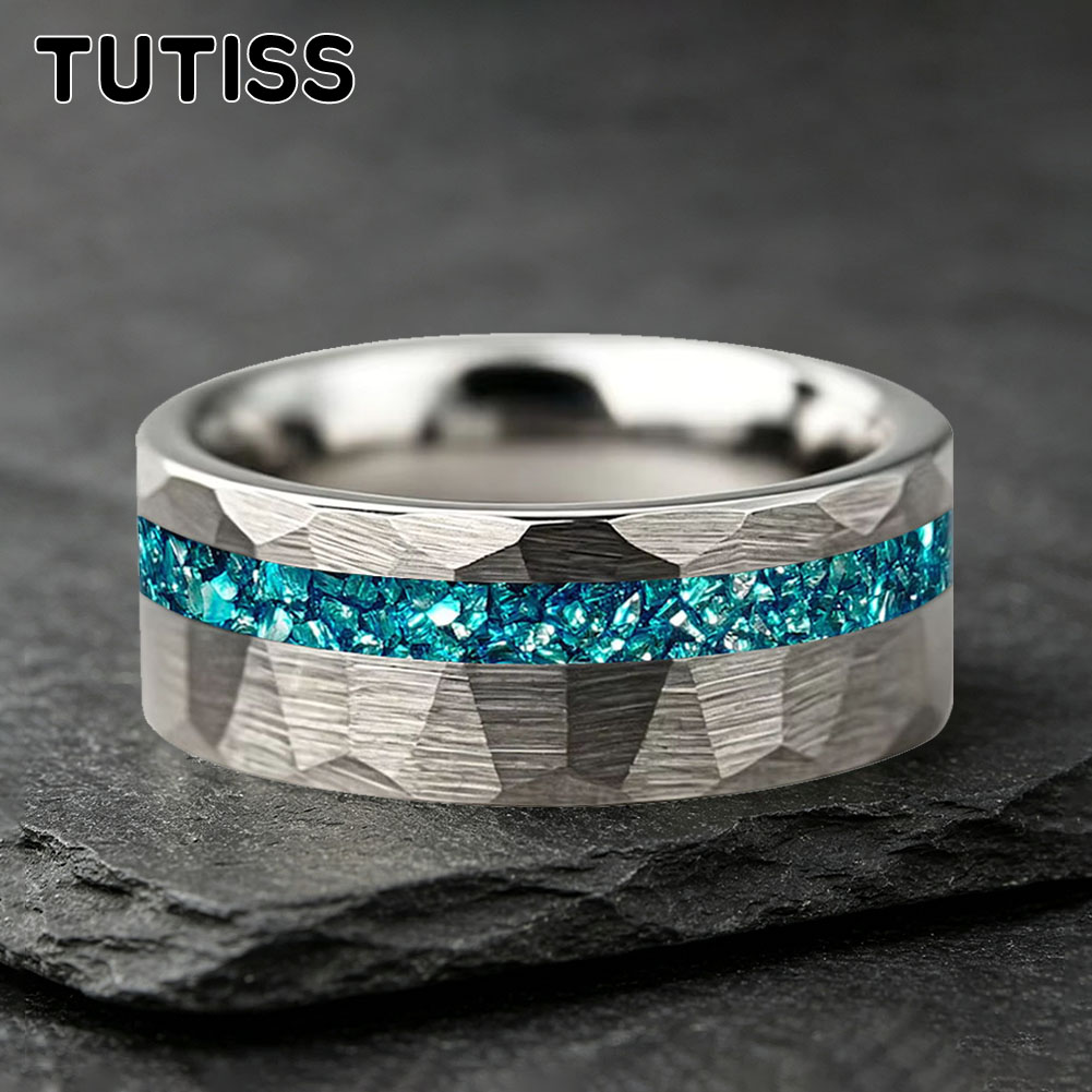 TUTISS 6/8mm Hammered Offset G - Wedding Zone recension och pris