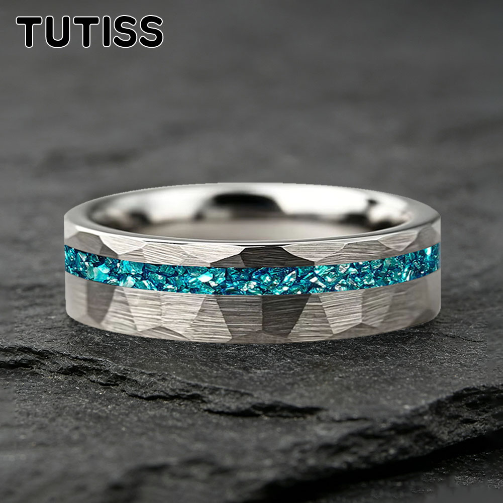 TUTISS 6/8mm Hammered Offset G - Wedding Zone recension och pris