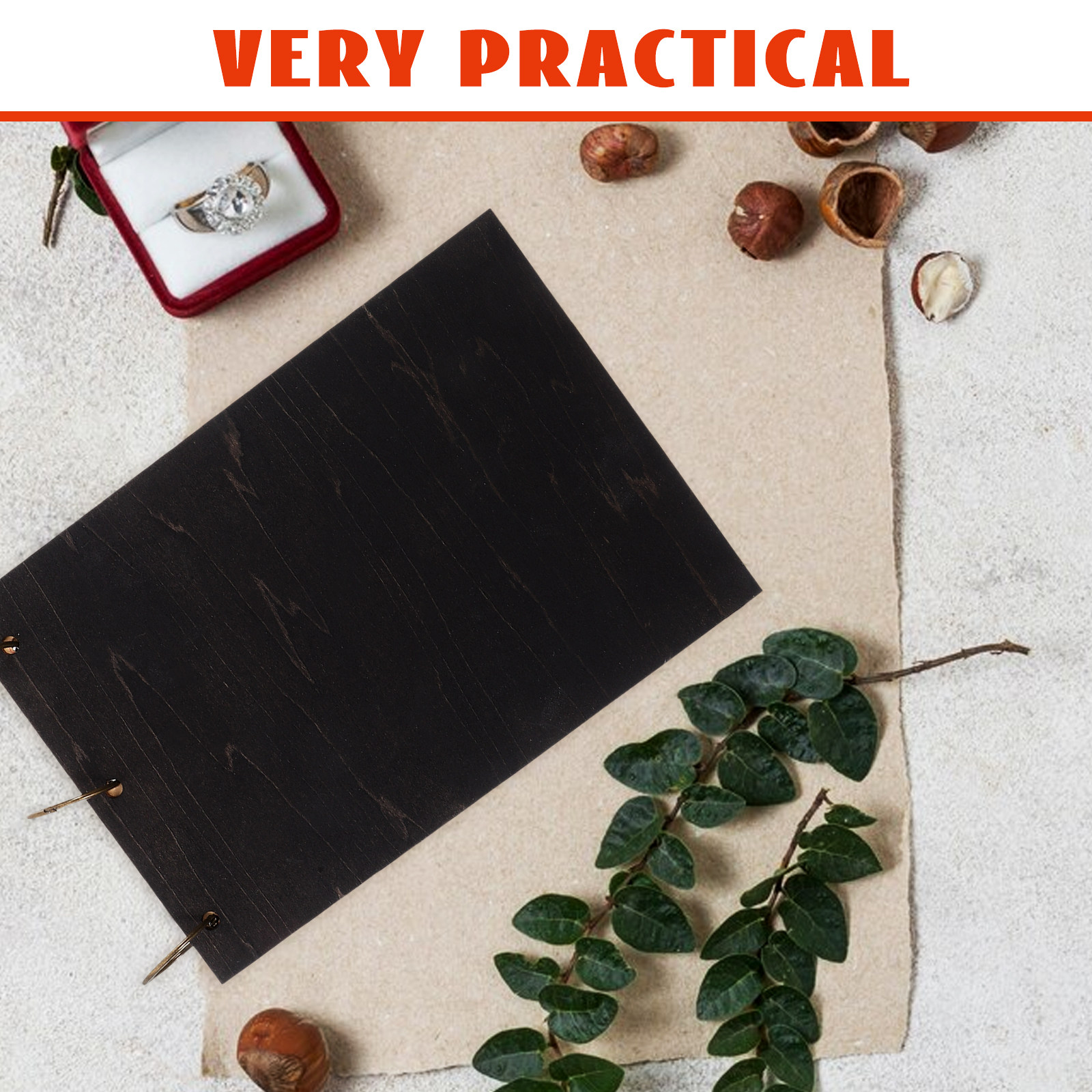 Elegant Vintage Wedding Guest  - Personalized Guest Book recension och pris
