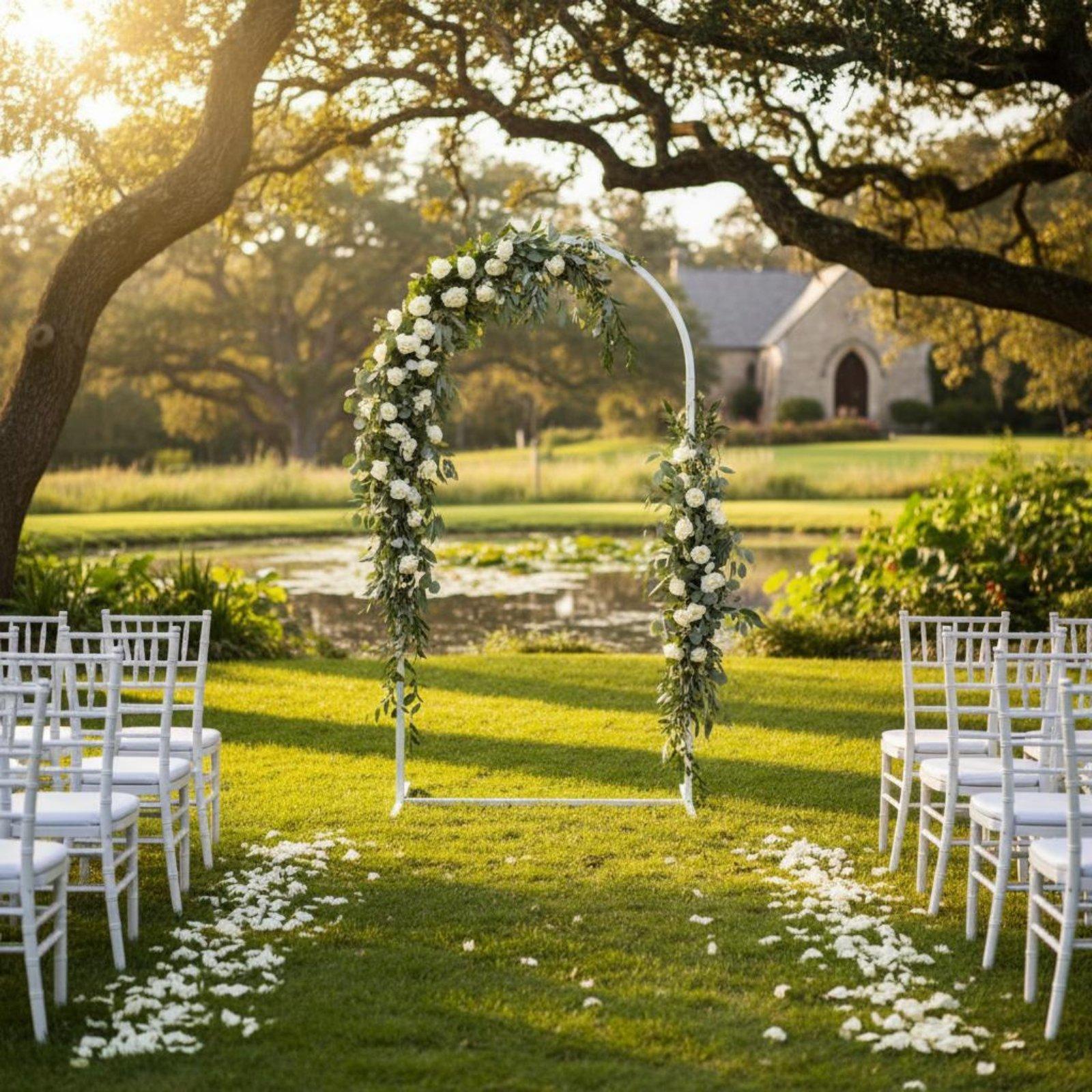Durable Metal Arch Frame Stand - Wedding Balloon Arch recension och pris