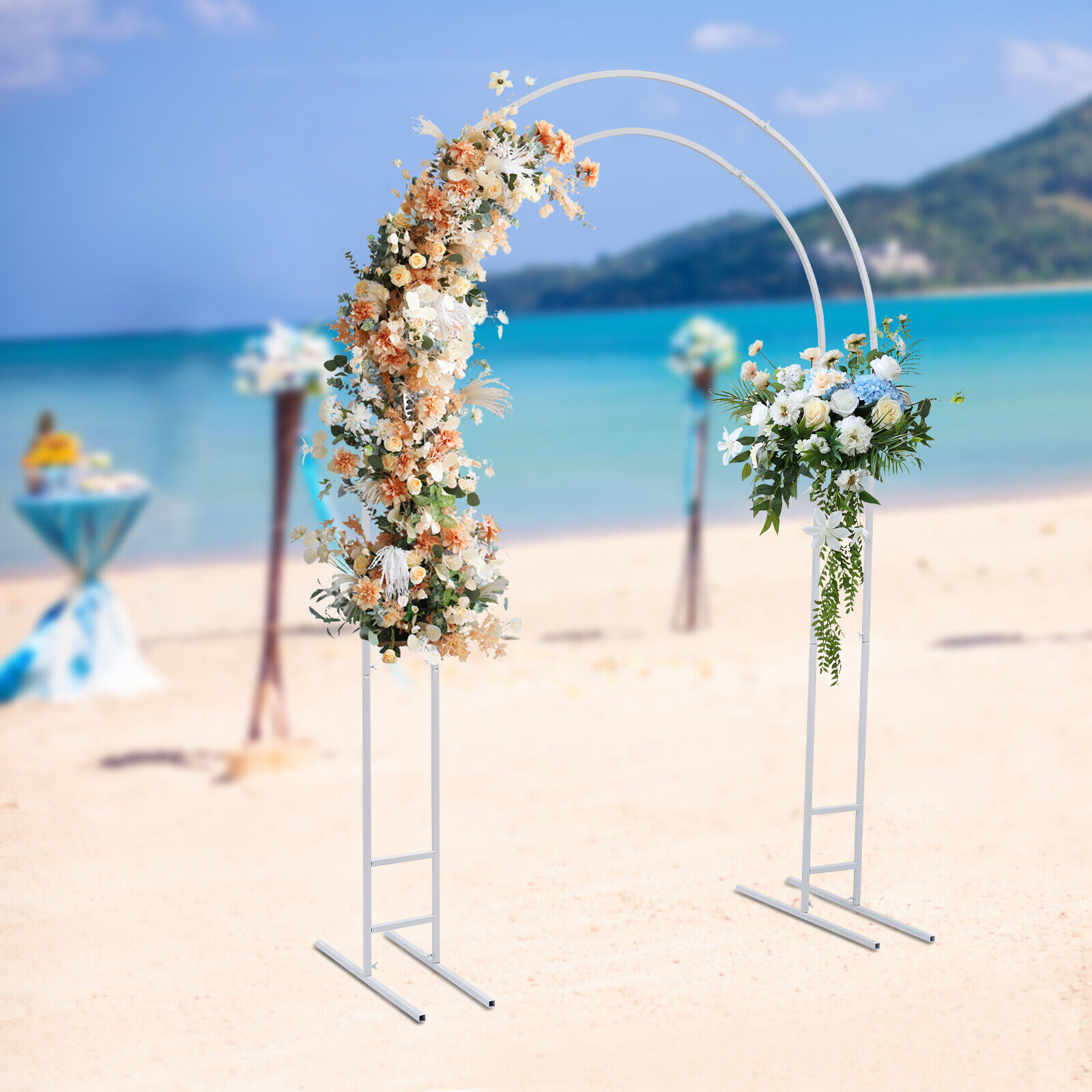 Metal Wedding Stand Arch Frame - Wedding Balloon Arch recension och pris