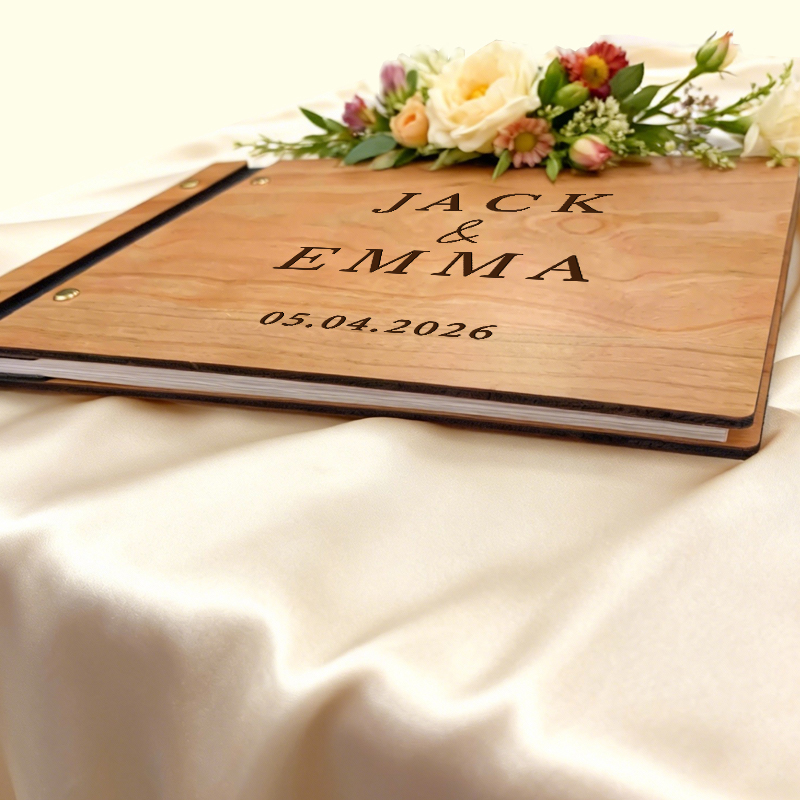 Personalized Wedding Guest Boo - Personalized Guest Book recension och pris