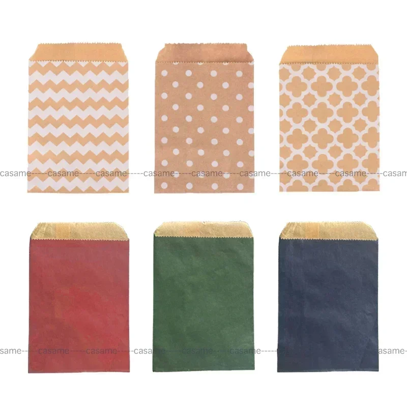 50pcs, 15x10cm Wave Dot Kraft  - Wedding Supply Business recension och pris