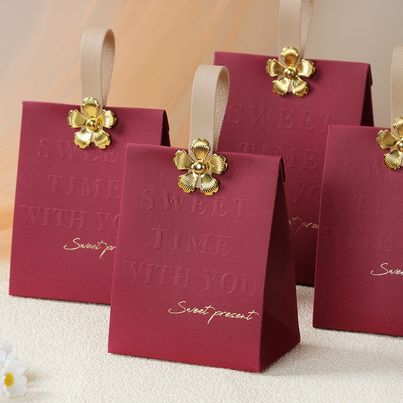 20/50Pcs Premium Wine Red Gift - Wedding Supply Wholesale recension och pris