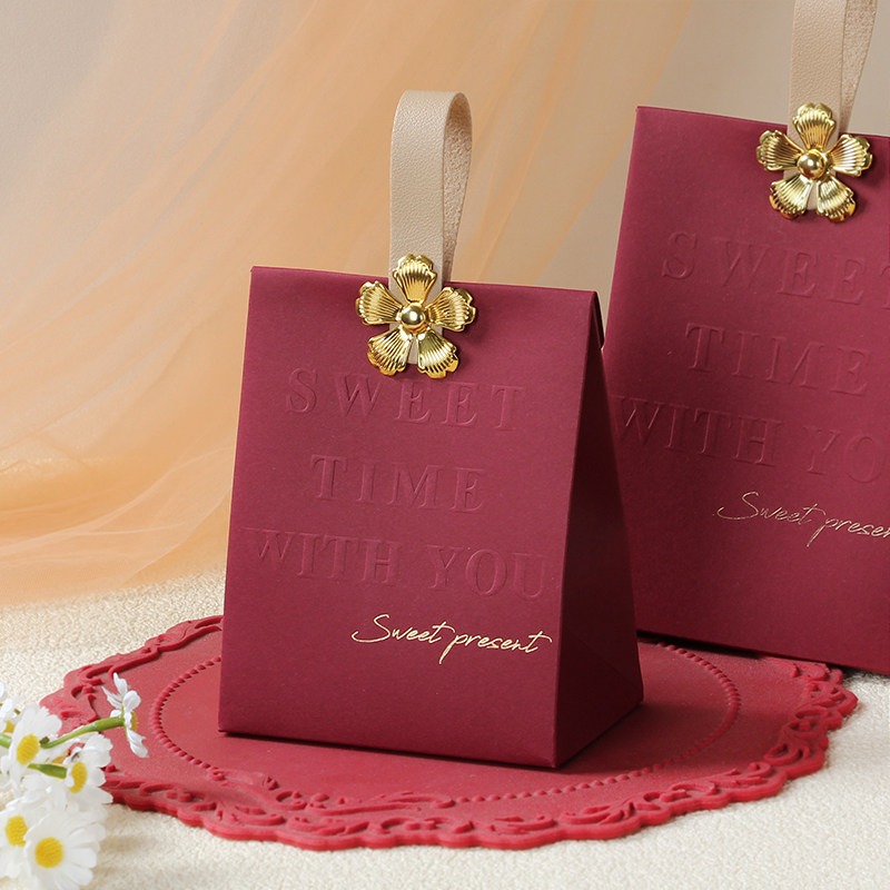 20/50Pcs Premium Wine Red Gift - Wedding Supply Wholesale recension och pris