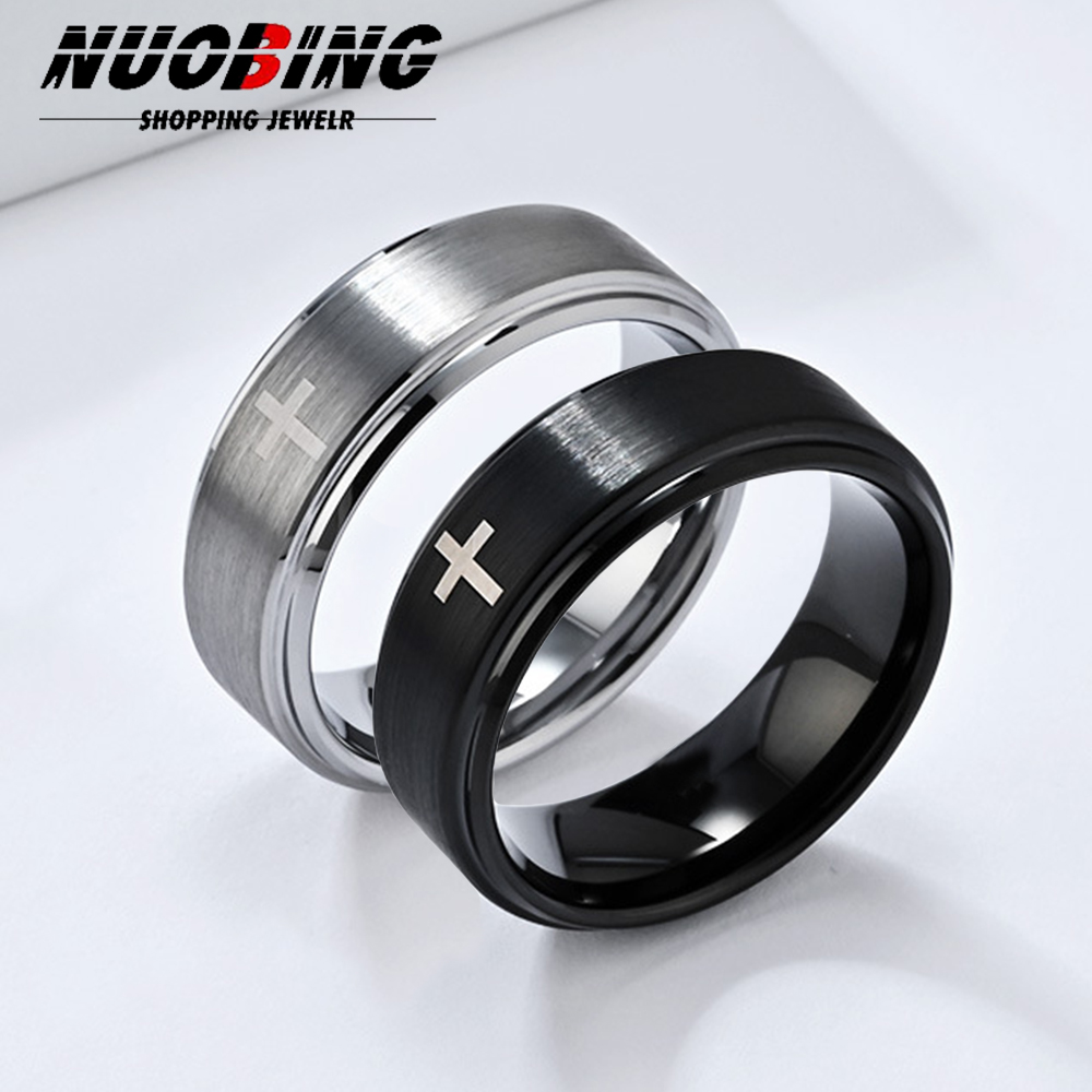 Retro Titanium Steel Christian - Wedding Zone recension och pris