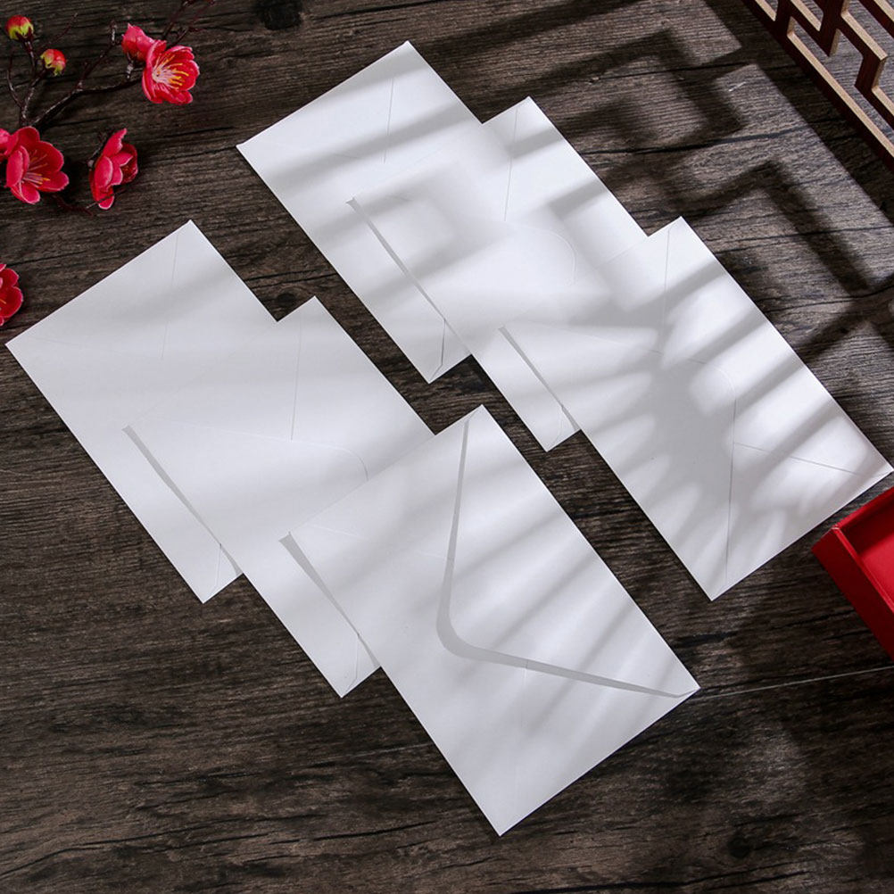 50pcs White Envelopes B6 Size  - Wedding Envelopes recension och pris