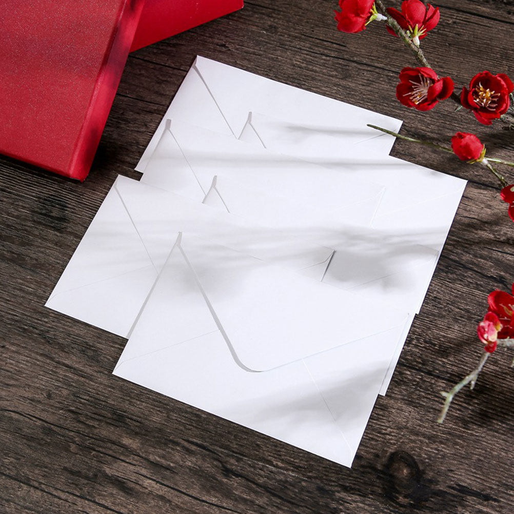 50pcs White Envelopes B6 Size  - Wedding Envelopes recension och pris