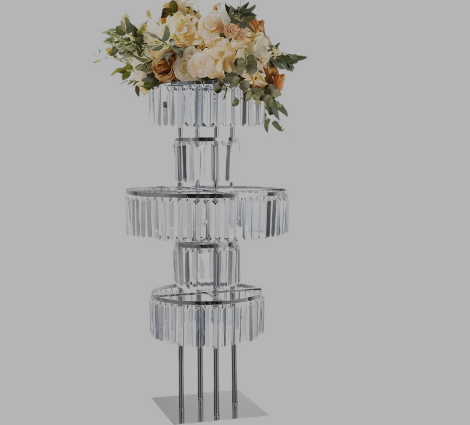 4 PCS Flower Rack Crystal Road - Wedding Decor Supply Store recension och pris