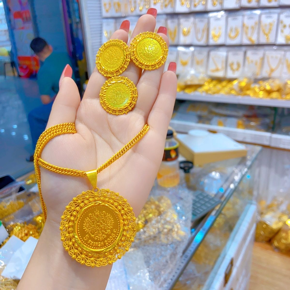 New 24K Gold Plated Dubai Jewe - Wedding Zone recension och pris
