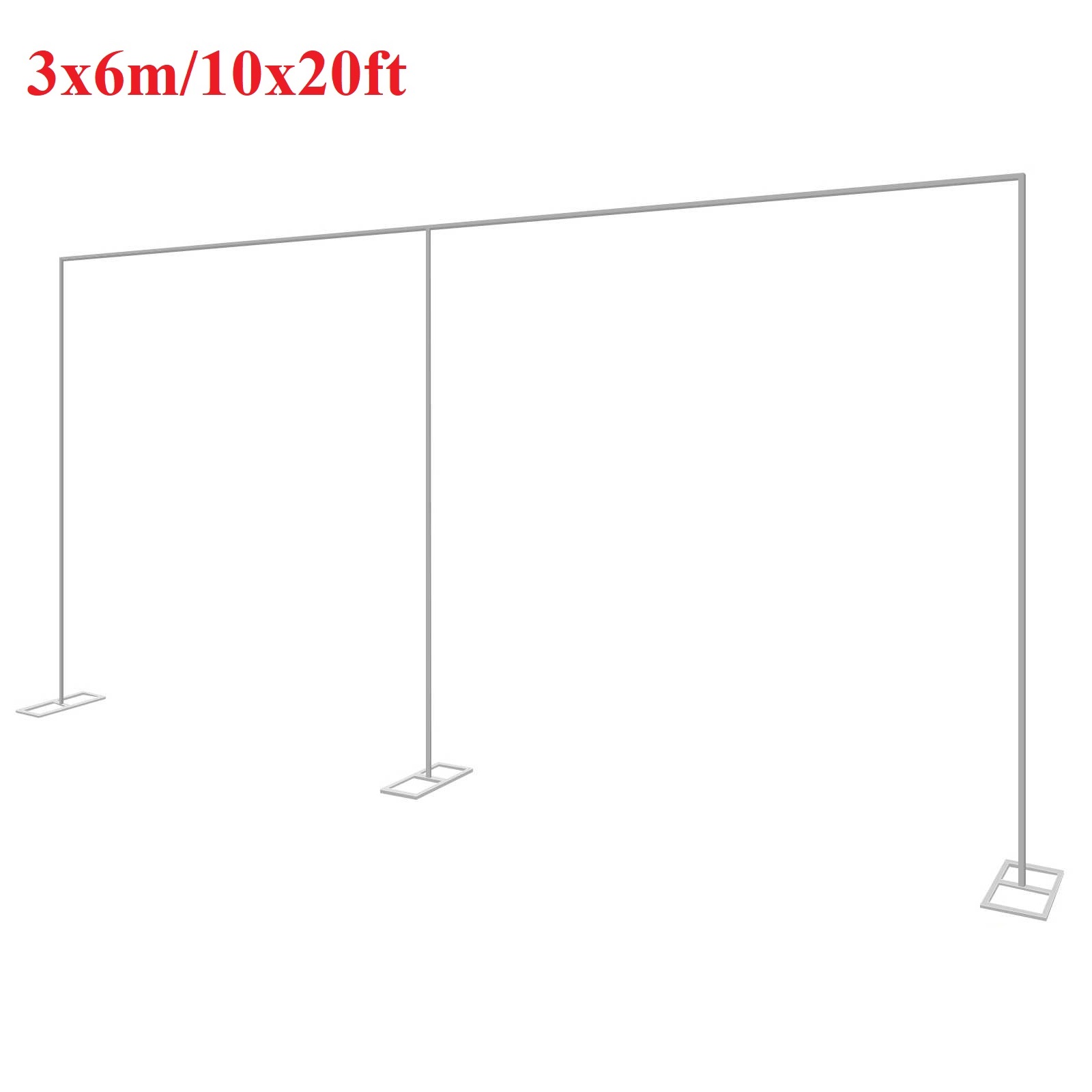 3x6m/10x20ft Metal Wedding Arc - Wedding Balloon Arch recension och pris