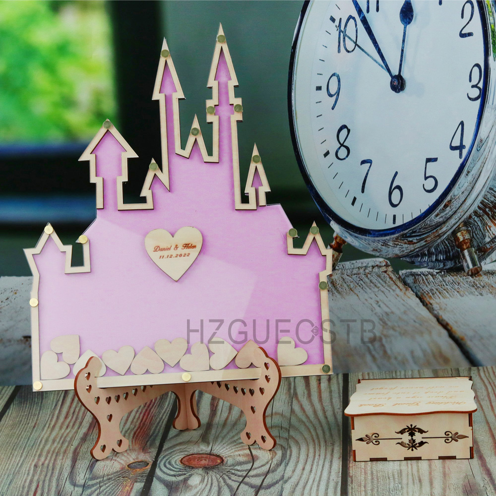 Personalized  Castle Guest Boo - Personalized Guest Book recension och pris