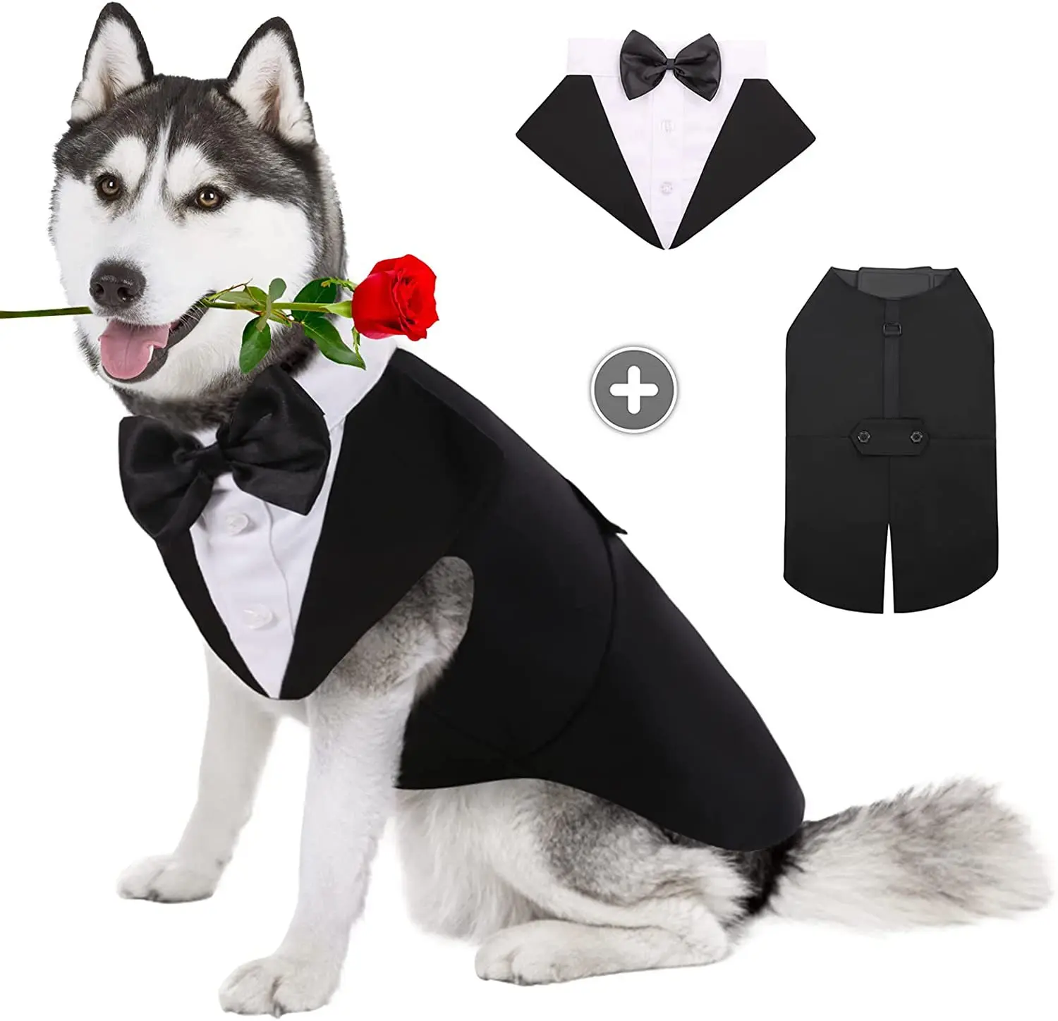 Pet Dog Clothes Fashion Party  - Suitsupply Wedding Tuxedo recension och pris