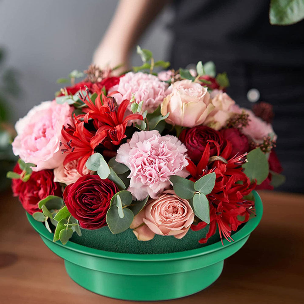 2Pcs Round Floral Mud Floral A - Wedding Supply Decor recension och pris
