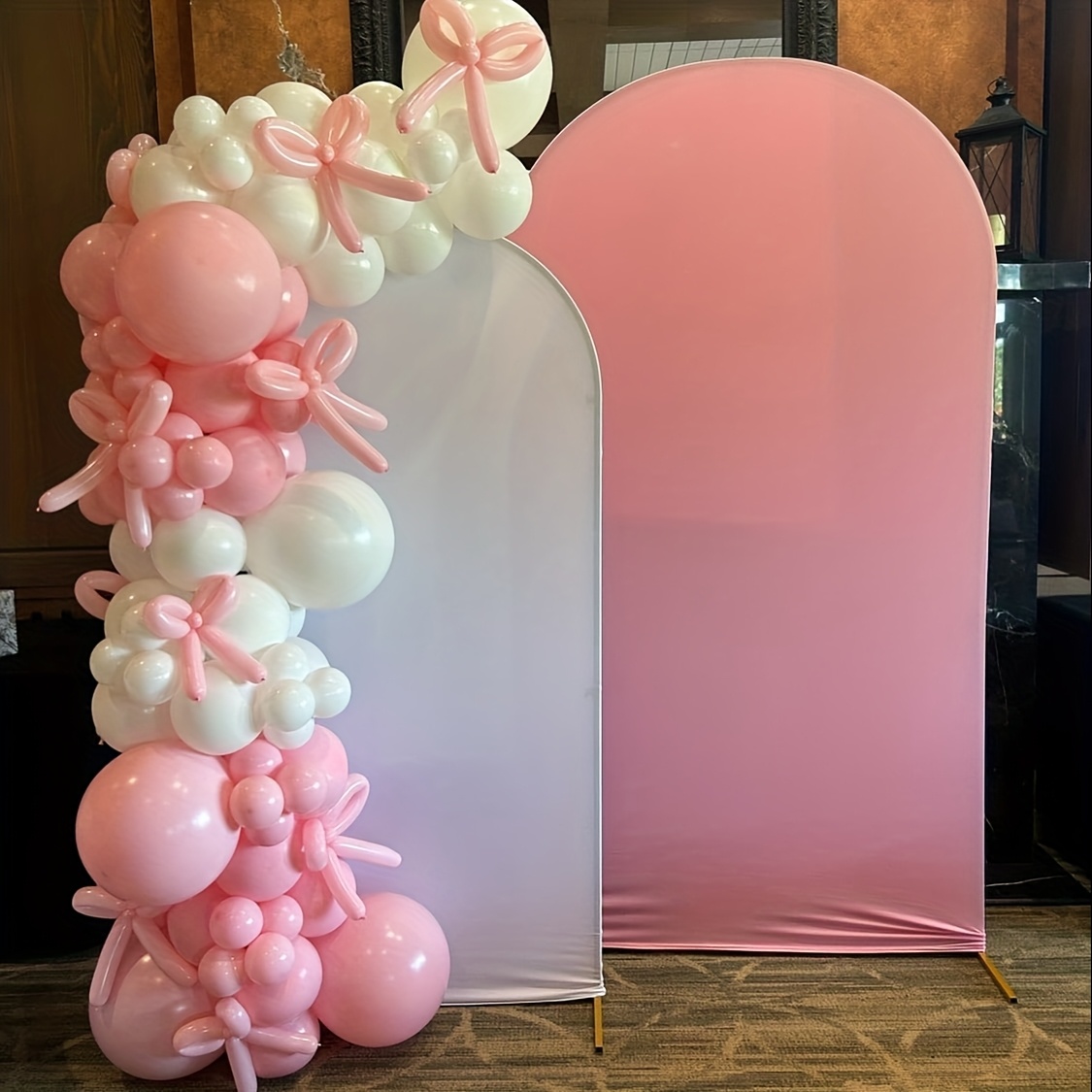 141 Pcs Pink Ribbon Balloons A - Wedding Balloon Arch recension och pris